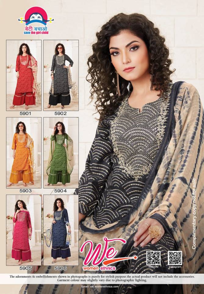 We Stardom Rayon Designer Fancy Festive Wear Ready Made Suit Collection